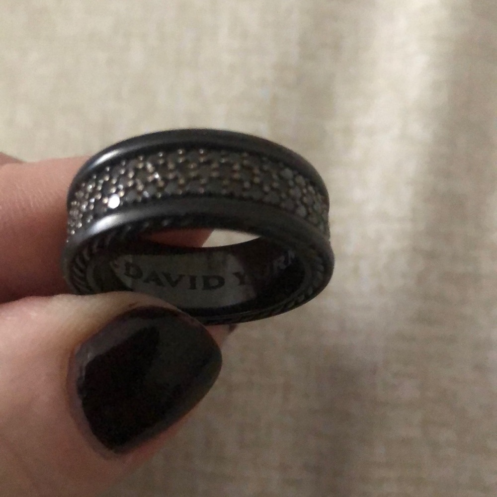 COPY - David yurman black diamond ring